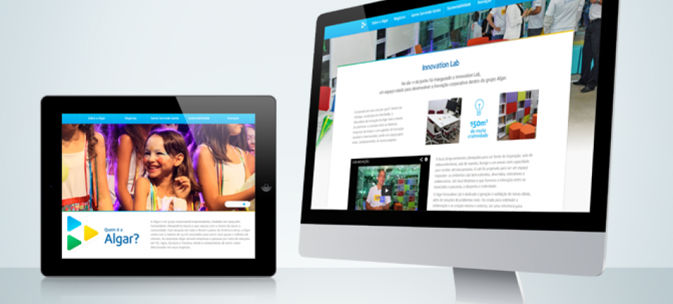 Digialta desenvolve novo site totalmente integrado para o Grupo Algar   